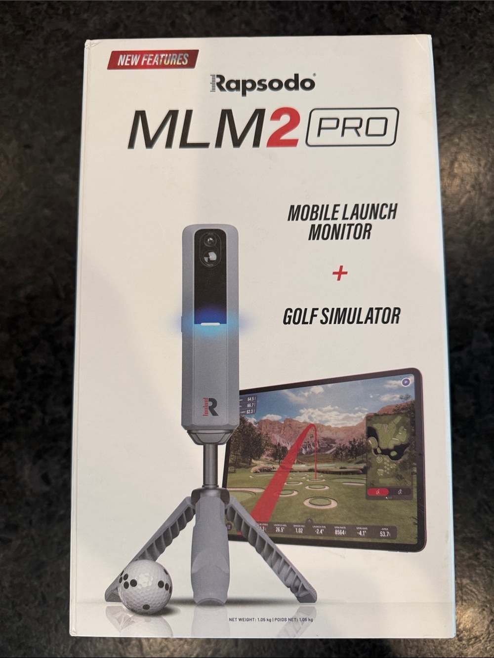 MLM2 Pro Mobile Launch Monitor - Gray